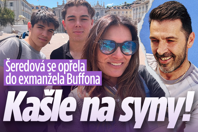 Banner ke žhavému tématu: Šeredová se opřela do exmanžela ...