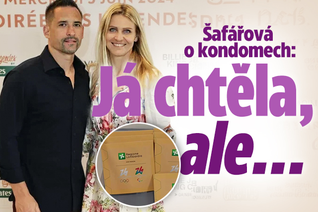 Banner ke žhavému tématu: Šáfářová o kondomech: Já chtěla, ale...