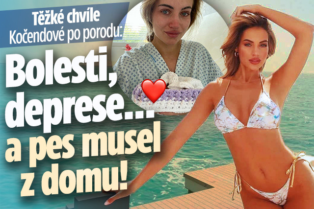 Banner ke žhavému tématu: Kočendová po porodu: Bolesti, deprese a ...
