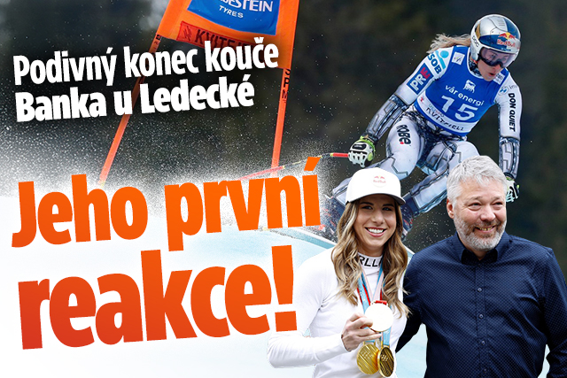 Banner ke žhavému tématu: Podivný konec kouče Banka u Ledecké: ...