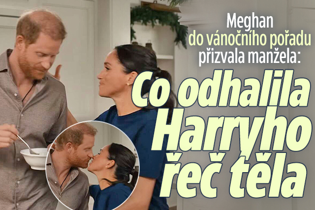 Banner ke žhavému tématu: Co odhalila Harryho řeč těla v pořadu ...