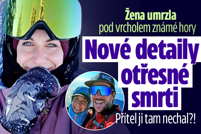 Banner ke žhavému tématu: Žena umrzla pod vrcholem známé hory: ...