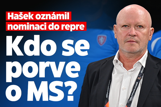 Hašek oznámil nominaci do repre: Kdo se porve o MS?