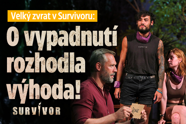 Velký zvrat v Survivoru: O vypadnutí oblíbence rozhodla výhoda!
