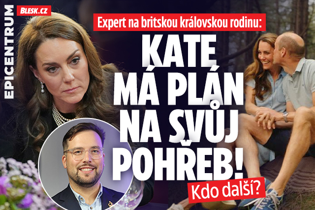 Expert na královskou rodinu: Kate má plán na svůj pohřeb