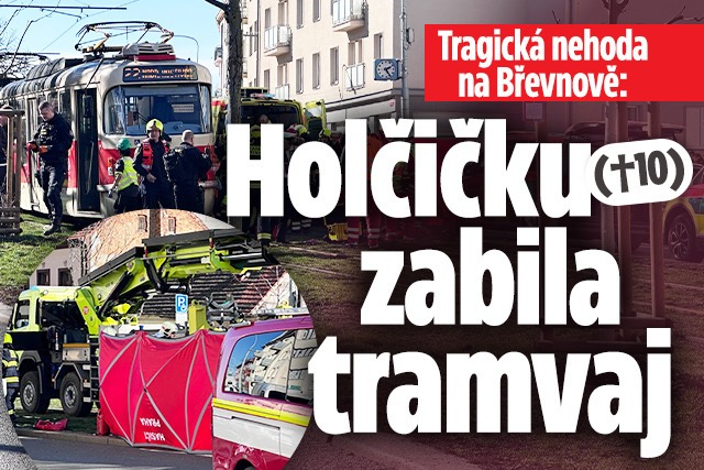 Banner ke žhavému tématu: Tragická nehoda na Břevnově: Holčičku ...