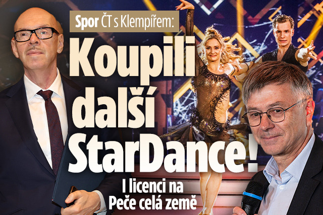 Banner ke žhavému tématu: Spor ČT s Klempířem: Za miliony koupili ...