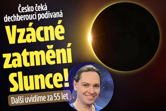 Banner ke žhavému tématu: Česko čeká dechberoucí podívaná: Vzácné ...