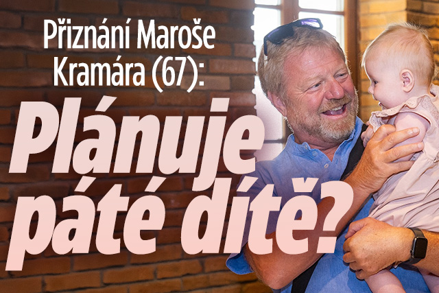 Banner ke žhavému tématu: Přiznání Maroše Kramára (67): Páté dítě?