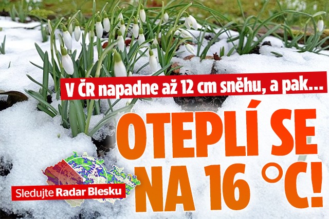 Banner ke žhavému tématu: V Česku konečně zavládne jaro: Oteplí ...