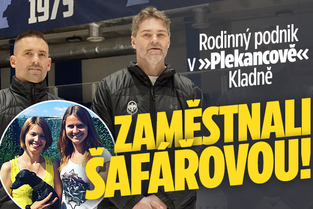 Rodinný podnik v »Plekancově« Kladně: Zaměstnali Šafářovou 