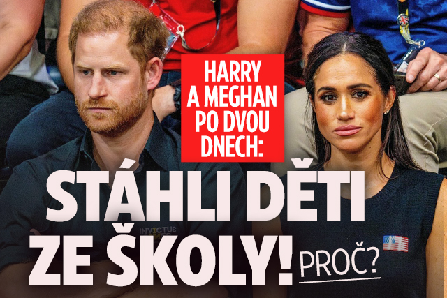 Banner ke žhavému tématu: Harry a Meghan po dvou dnech: Stáhli ...