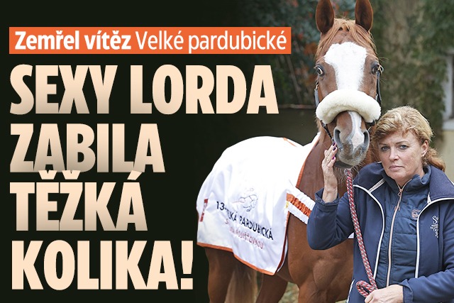 Banner ke žhavému tématu: Zemřel vítěz Velké pardubické: Sexy ...