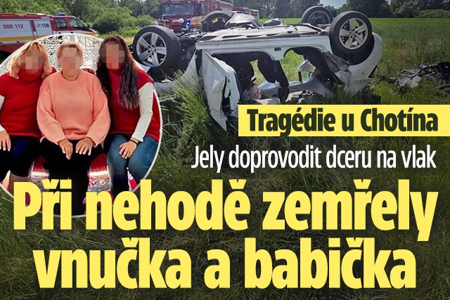 Banner ke žhavému tématu: Jely doprovodit dceru: Při nehodě ...