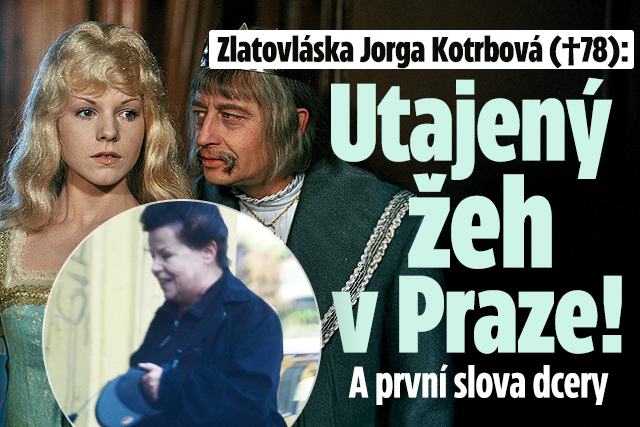 Banner ke žhavému tématu: Zlatovláska Jorga Kotrbová (†78): ...