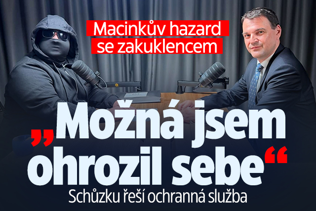 Banner ke žhavému tématu: Macinkův hazard se zakuklencem! „Možná ...