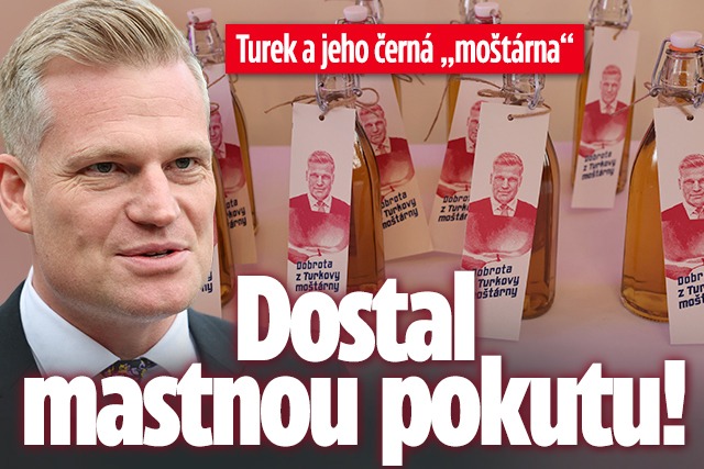 Banner ke žhavému tématu: Turek a jeho černá „moštárna“: Dostal ...