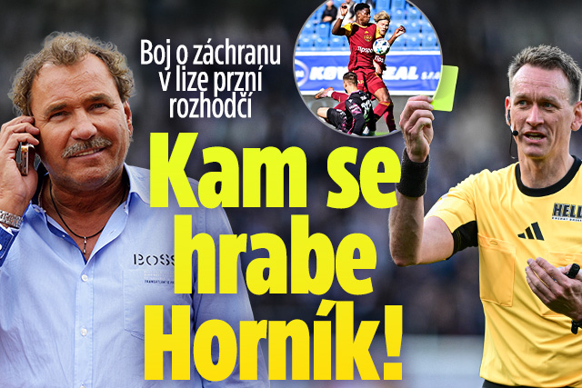 Banner ke žhavému tématu: Boj o záchranu v lize przní rozhodčí: ...