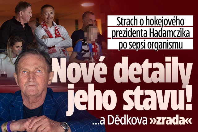 Banner ke žhavému tématu: Strach o hokejového prezidenta ...