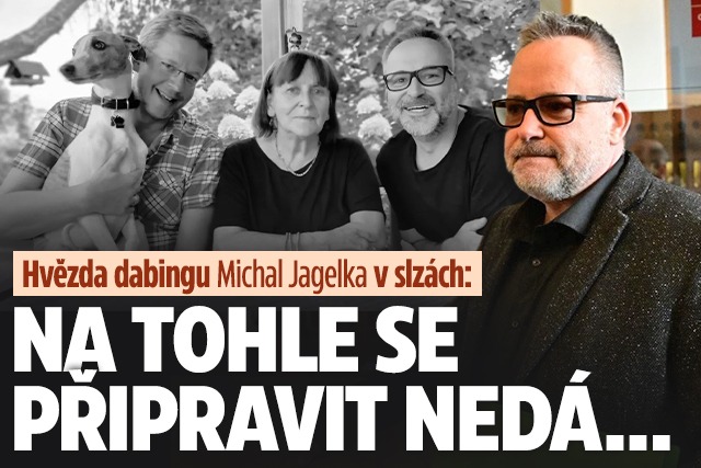 Banner ke žhavému tématu: Michal Jagelka v slzách: Na tohle se ...