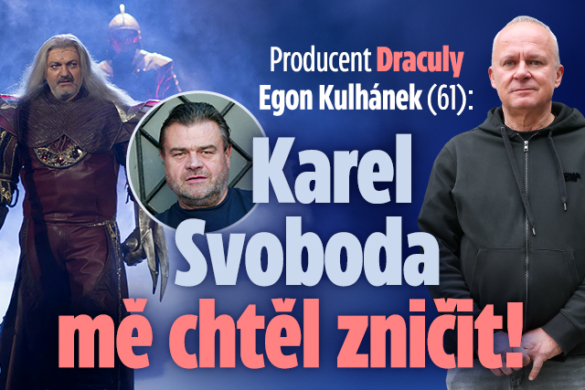 Banner ke žhavému tématu: Producent Draculy Kulhánek:  Karel ...