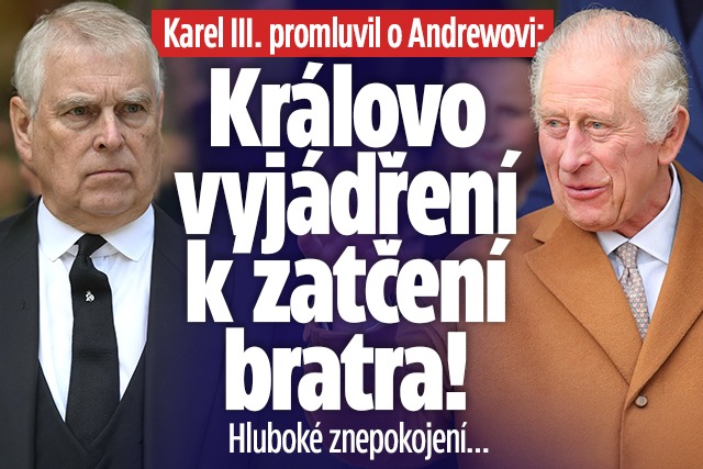 Banner ke žhavému tématu: Karel III. o Andrewovi: Královo ...
