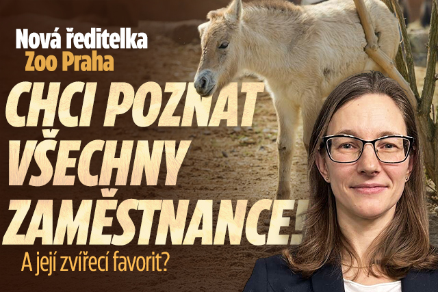 Banner ke žhavému tématu: 1. žena v čele Zoo Praha Poliaková: ...