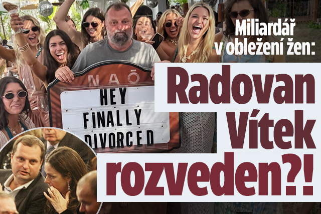 Rozvedený Radovan Vítek? Miliardář v obležení žen v Karibiku