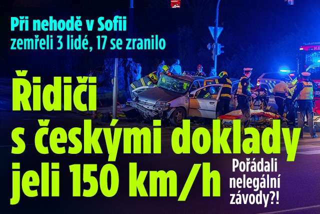 Banner ke žhavému tématu: 3 mtví a 17 zraněných: Řidiči s českými ...