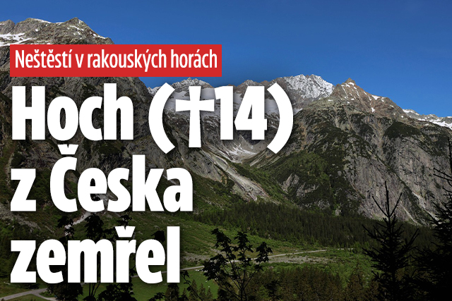Neštěstí v rakouských horách: Hoch (†14) z Česka zemřel