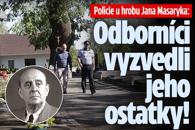 Banner ke žhavému tématu: Hrob Jana Masaryka: Odborníci exhumují ...