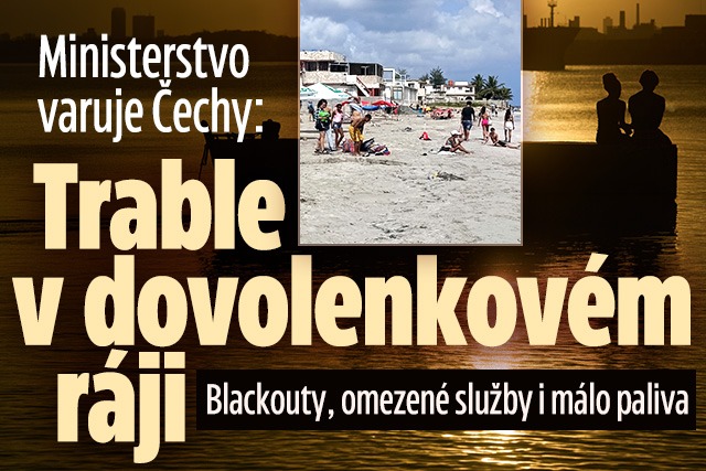 Banner ke žhavému tématu: Trable v dovolenkovém ráji: ...