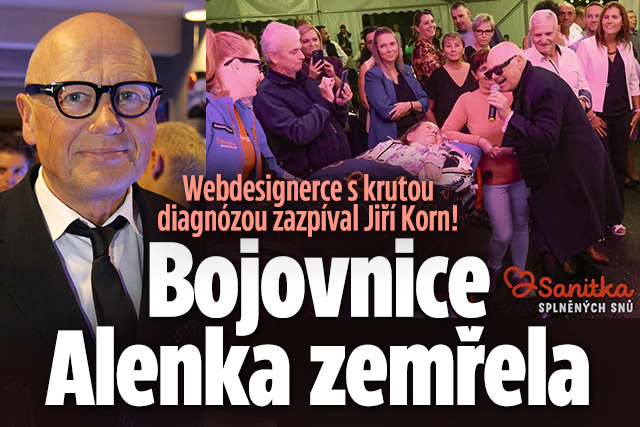 Banner ke žhavému tématu: Zemřela Alenka s krutou diagnózou: ...