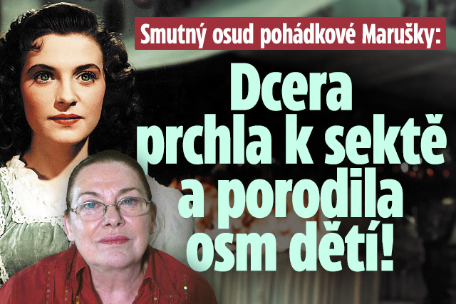 Banner ke žhavému tématu: Osud pohádkové Marušky: Dcera Dvorské ...