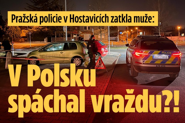 Banner ke žhavému tématu: Pražská policie zatkla muže: V Polsku ...