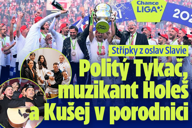 Střípky z oslav Slavie: Muzikant Holeš a Kušej v porodnici