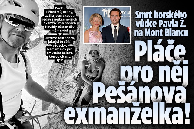Banner ke žhavému tématu: Smrt horského vůdce Pavla: Pláče pro ...