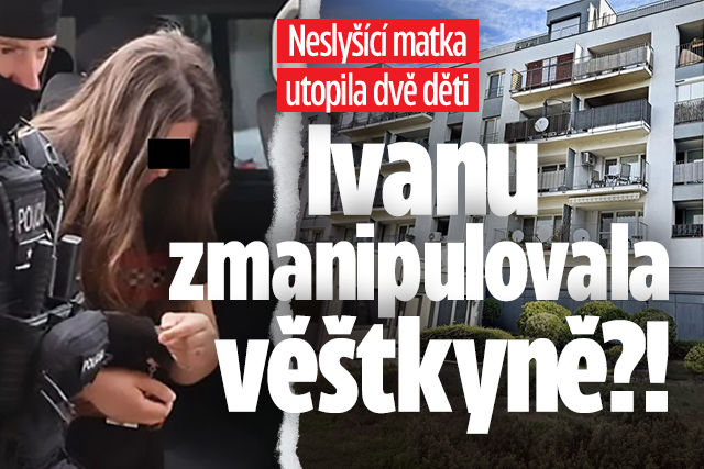 Banner ke žhavému tématu: Neslyšící Ivana utopila dvě dcerušky: ...