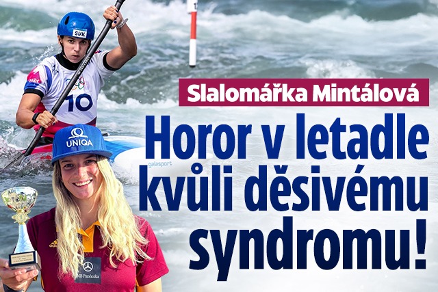 Banner ke žhavému tématu: Slalomářka Mintálová: Horor v letadle ...