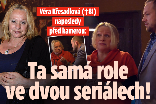Banner ke žhavému tématu: Poslední role Křesadlové (†81): Ta samá ...
