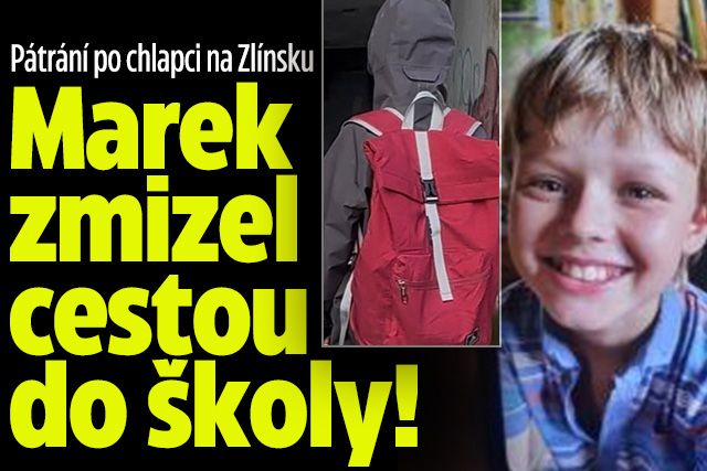 Banner ke žhavému tématu: Pátrání na Zlínsku: Marek (12) zmizel ...