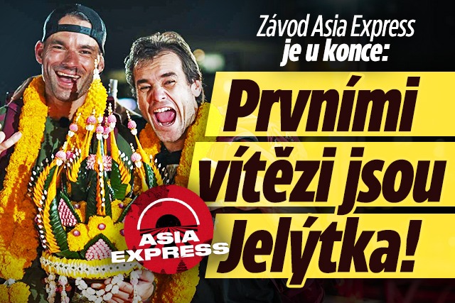 Banner ke žhavému tématu: Závod Asia Express je u konce: Prvními ...