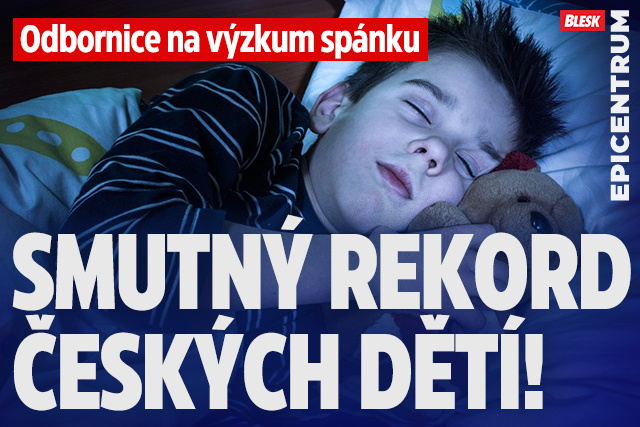 Banner ke žhavému tématu: Odbornice na výzkum spánku: České děti ...