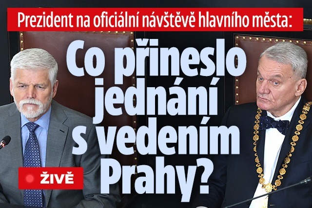 Banner ke žhavému tématu: ŽIVĚ: Briefing po jednání prezidenta ...