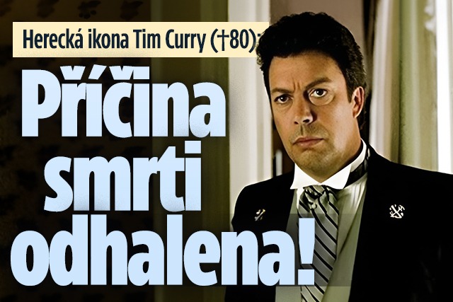 Banner ke žhavému tématu: Herecká ikona Tim Curry: Příčina smrti ...