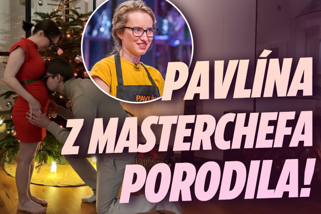 Pavlína z MasterChefa porodila: Je to holčička! 