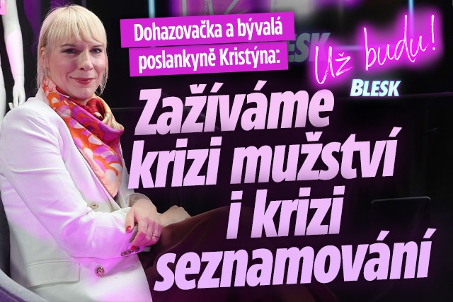 Banner ke žhavému tématu: Dohazovačka Kristýna: Zažíváme krizi ...