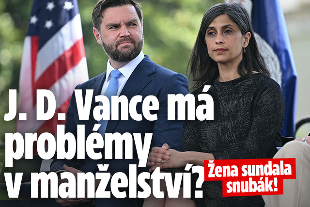 Banner ke žhavému tématu: Vance má problémy v manželství? ...