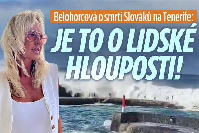 Banner ke žhavému tématu: Belohorcová o smrti Slováků na ...