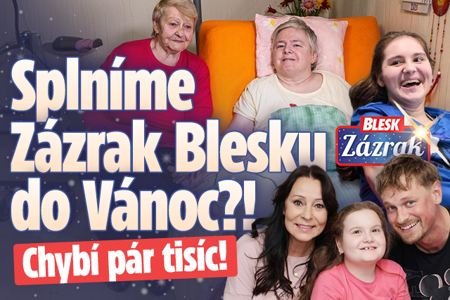 Banner ke žhavému tématu: Splníme Zázrak Blesku do Vánoc?! Chybí ...